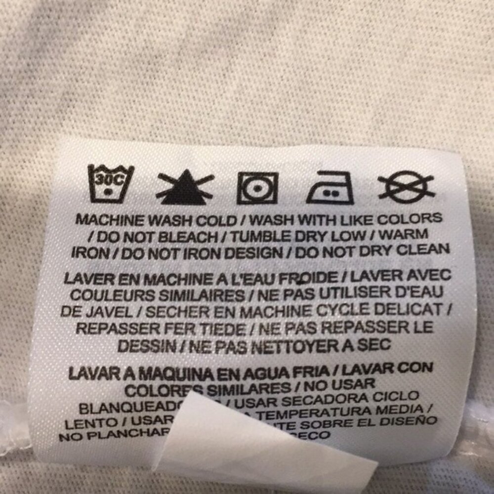 Nike USA Soccer Raglan Tee Athletic Cut White/Blue Medium - Picture 5 of 8